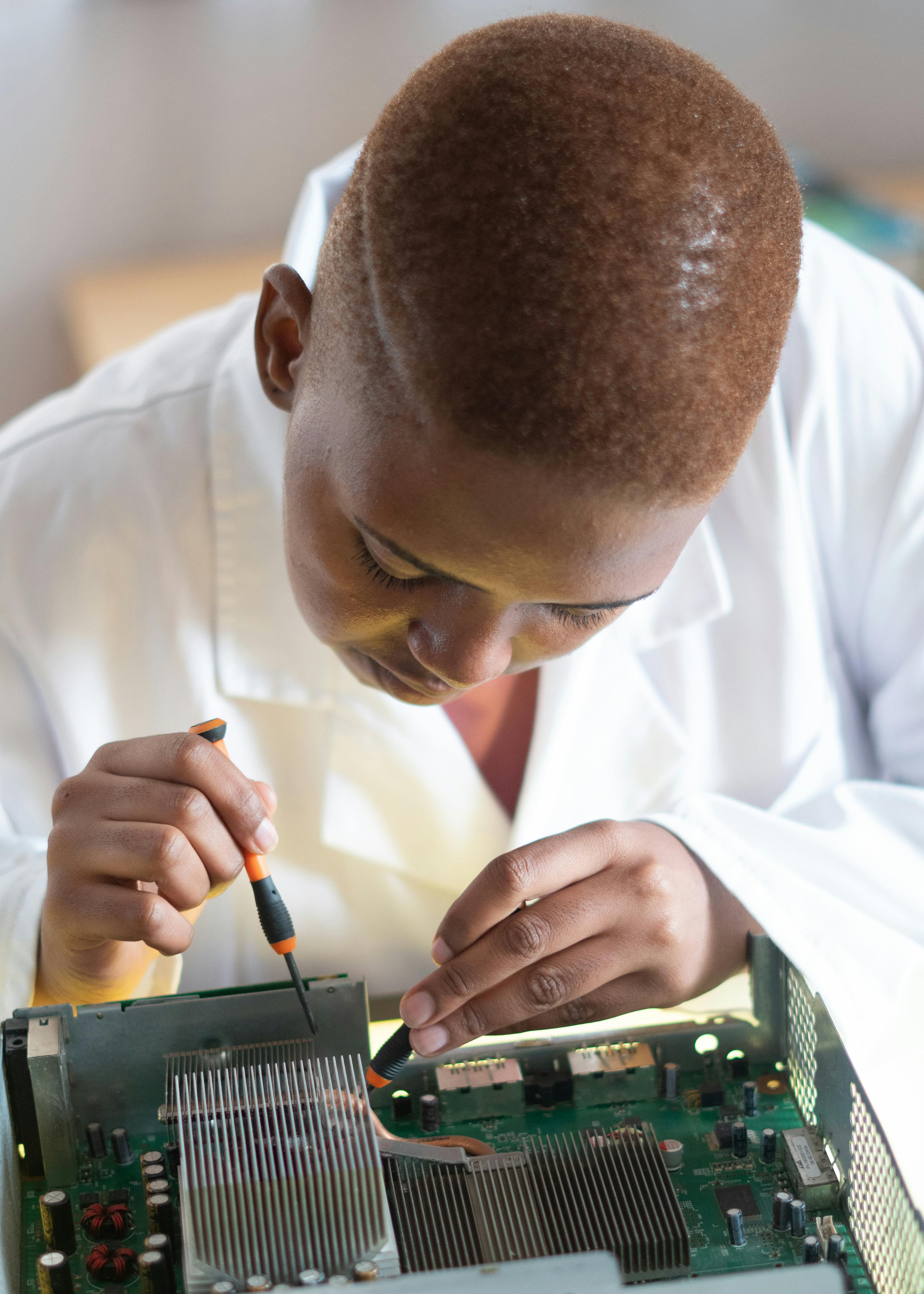 Installing a refurbished hard drive on a housing